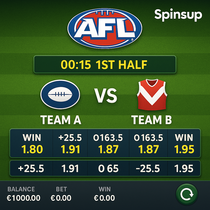 Spinsup - AFL Betting - Australian Football League