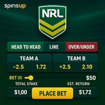 Spinsup - NRL Betting - National Rugby League